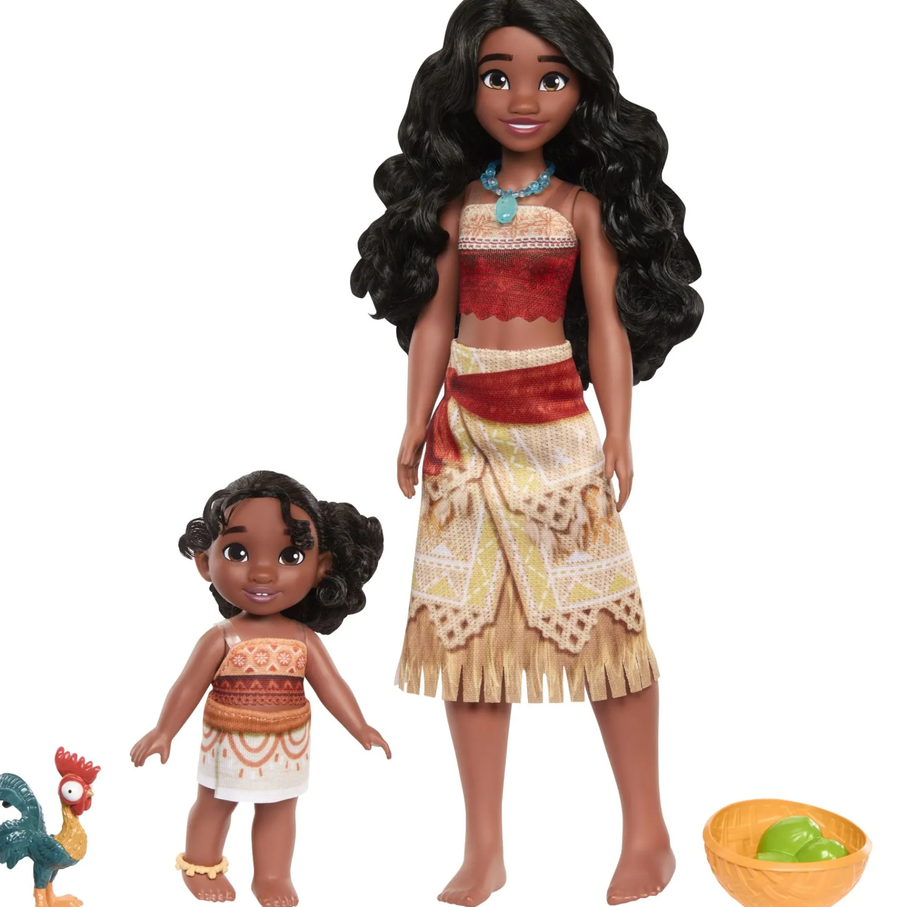 Tienerpoppen|Meisjes> Vaiana Disney Fashion Doll Multipack
