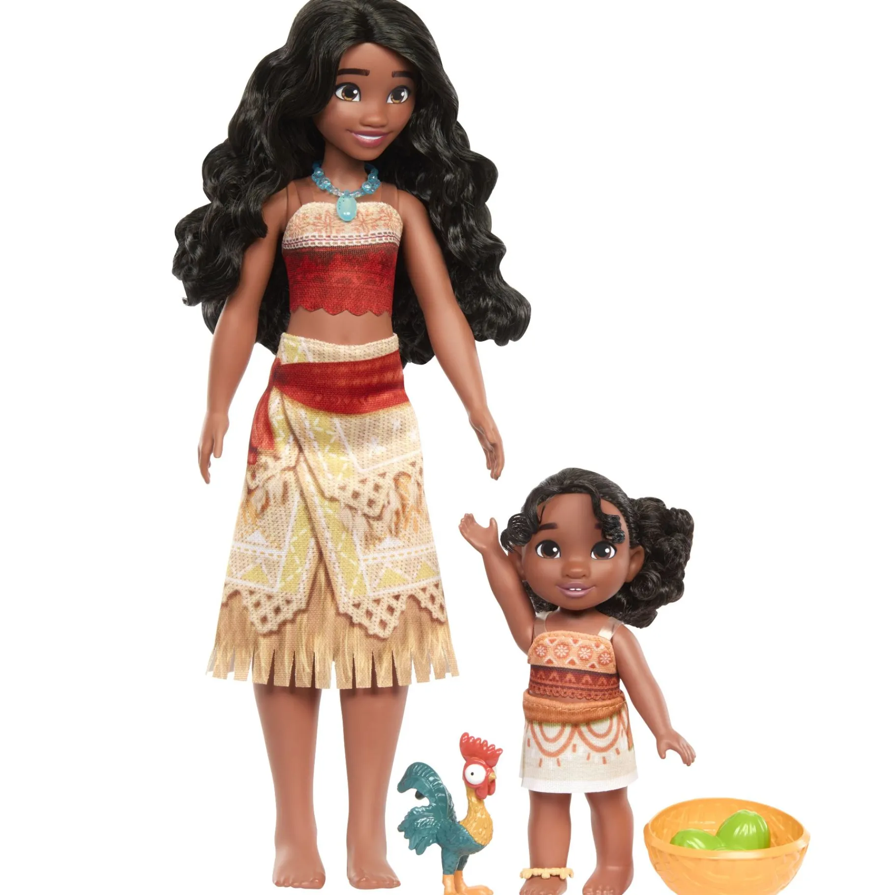 Tienerpoppen|Meisjes> Vaiana Disney Fashion Doll Multipack