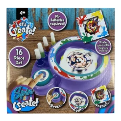 Knutselsets> Verfspat Machine Spin Art