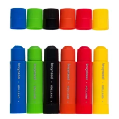 Tekenen / Kleuren>Bruynzeel Verfstiften 6 Stuks Basic Kleuren