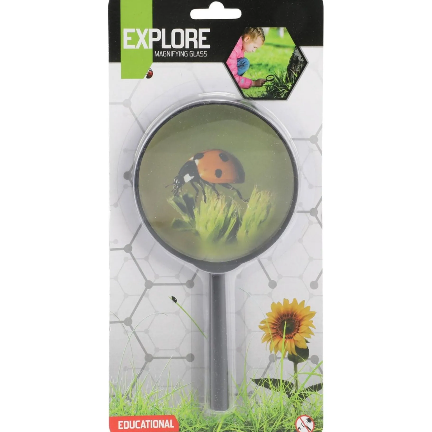 Spionsets|Jongens> Vergrootglas 90 mm