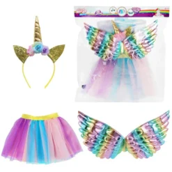 Verkleden|Jongens> Verkleed Speelset Eenhoorn 3-delig