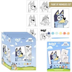 Verven / Schilderen> Verven op nummer Bluey