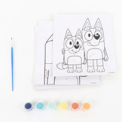 Verven / Schilderen> Verven op nummer Bluey