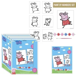 Verven / Schilderen> Verven op nummer Peppa Pig