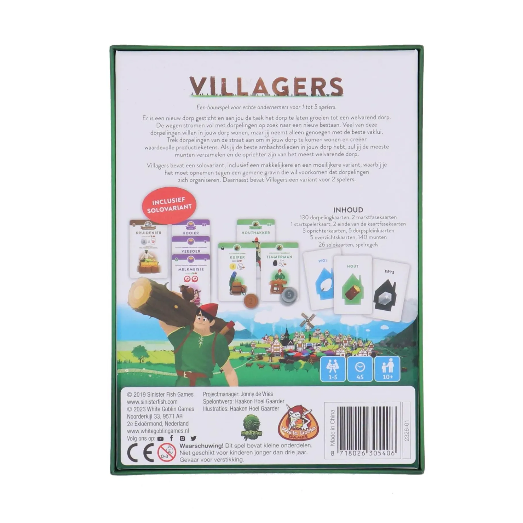 Bordspellen> Villagers - Bordspel
