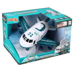 Voertuigen|Jongens> Vliegtuig city dreamliner met licht en geluid