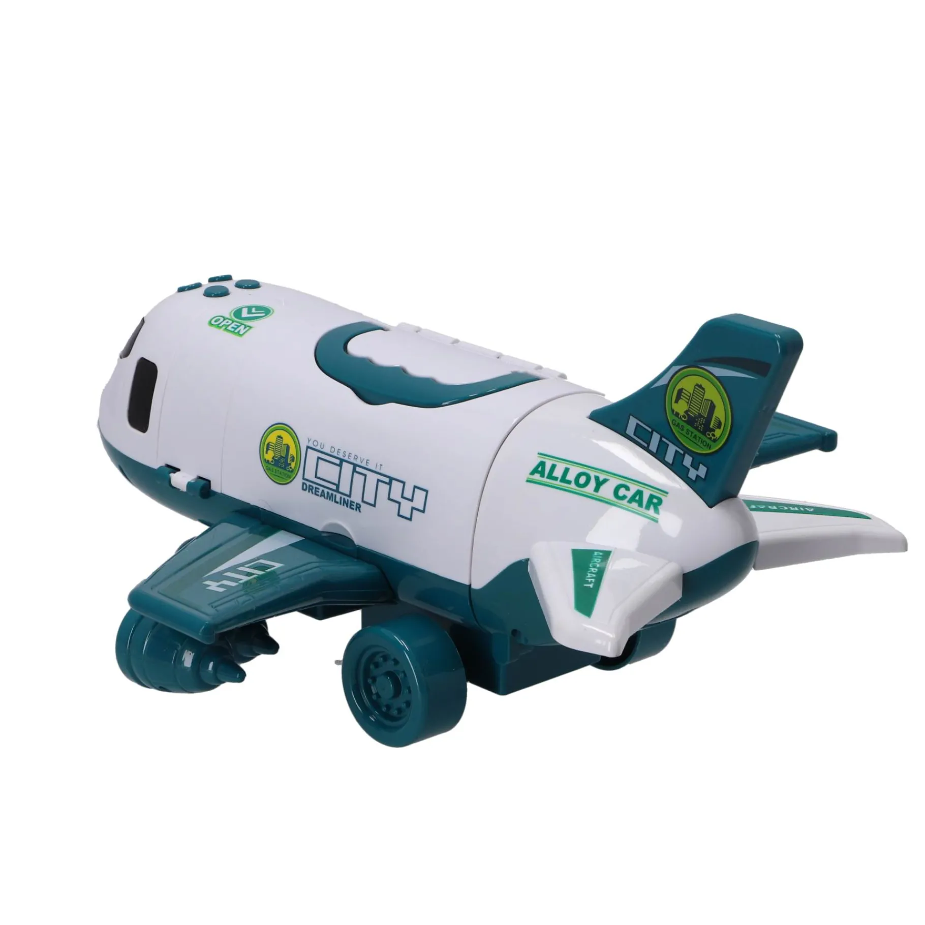 Voertuigen|Jongens> Vliegtuig city dreamliner met licht en geluid