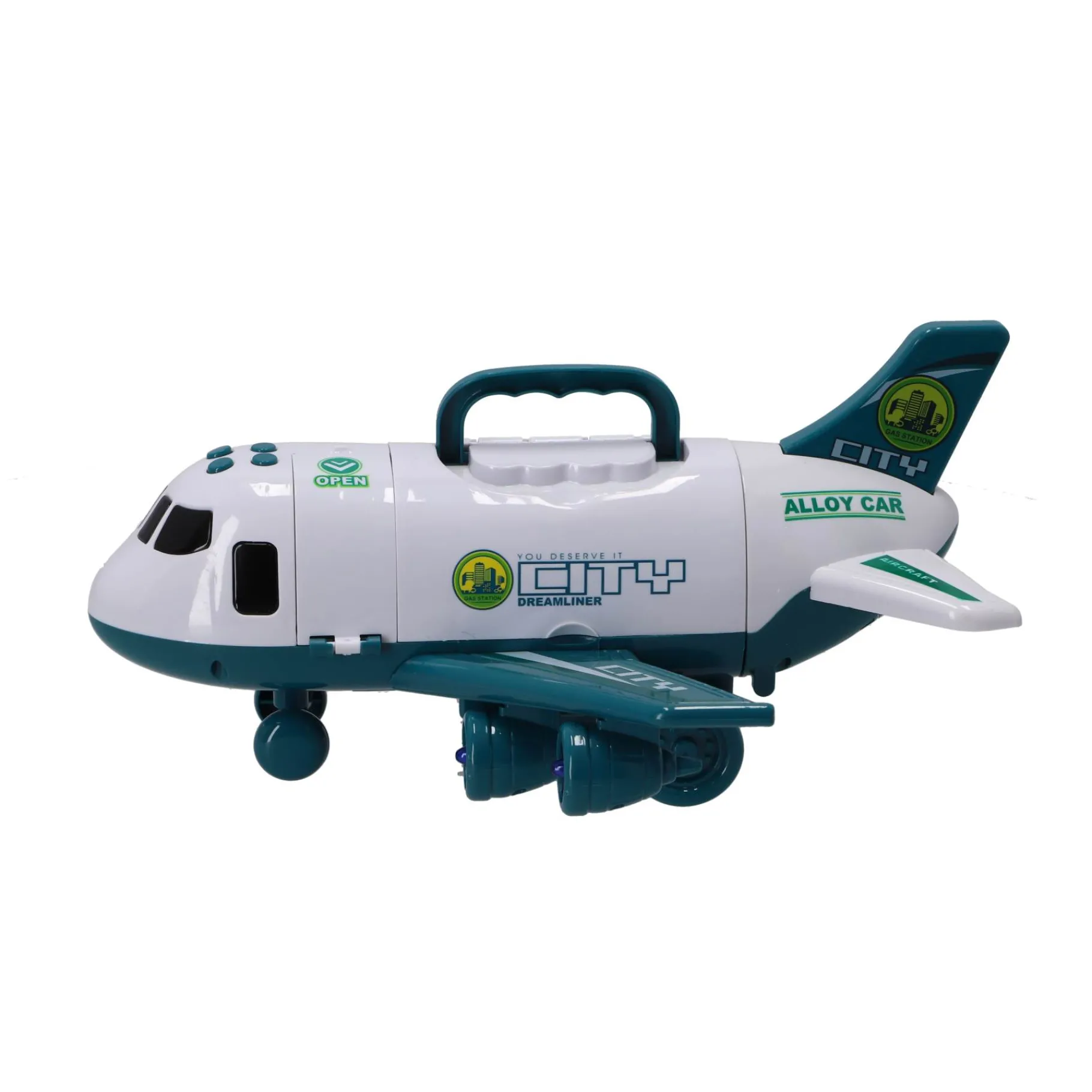 Voertuigen|Jongens> Vliegtuig city dreamliner met licht en geluid
