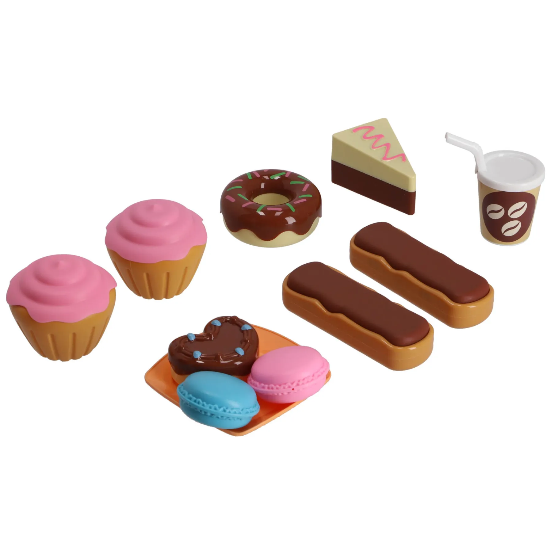 Meisjes|Keukengerei> Voedselset donut en macaron