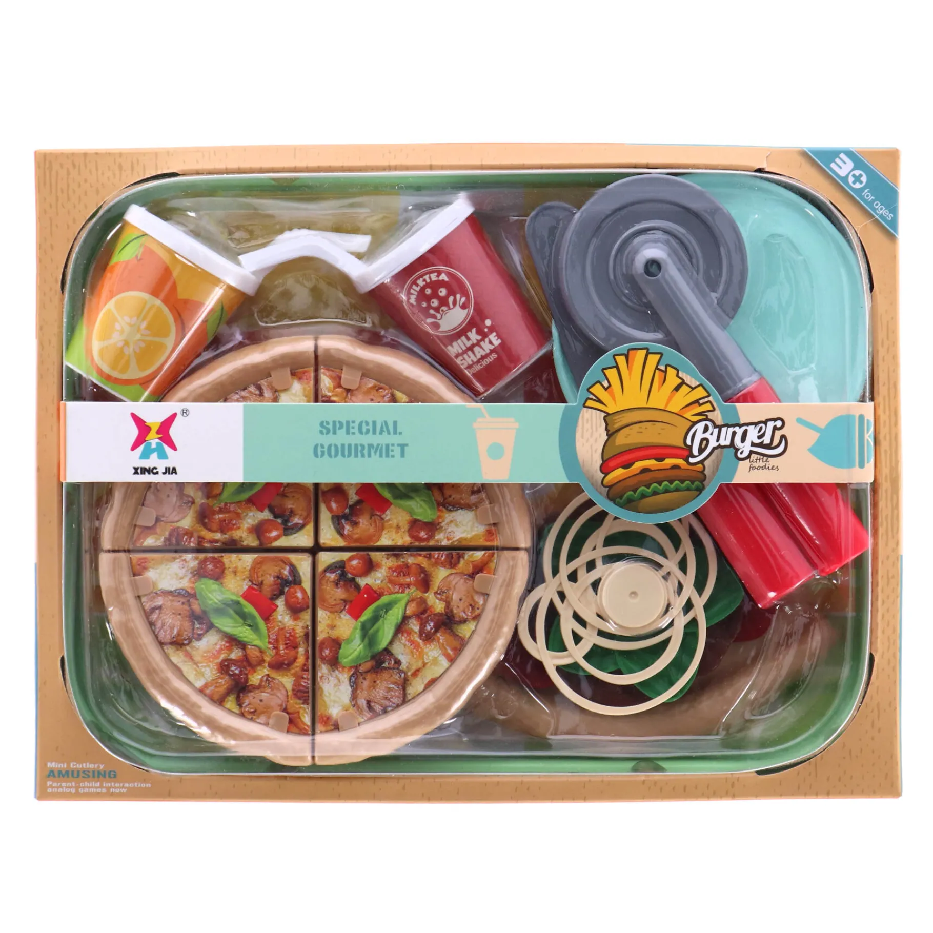Meisjes|Keukengerei> Voedselset pizza