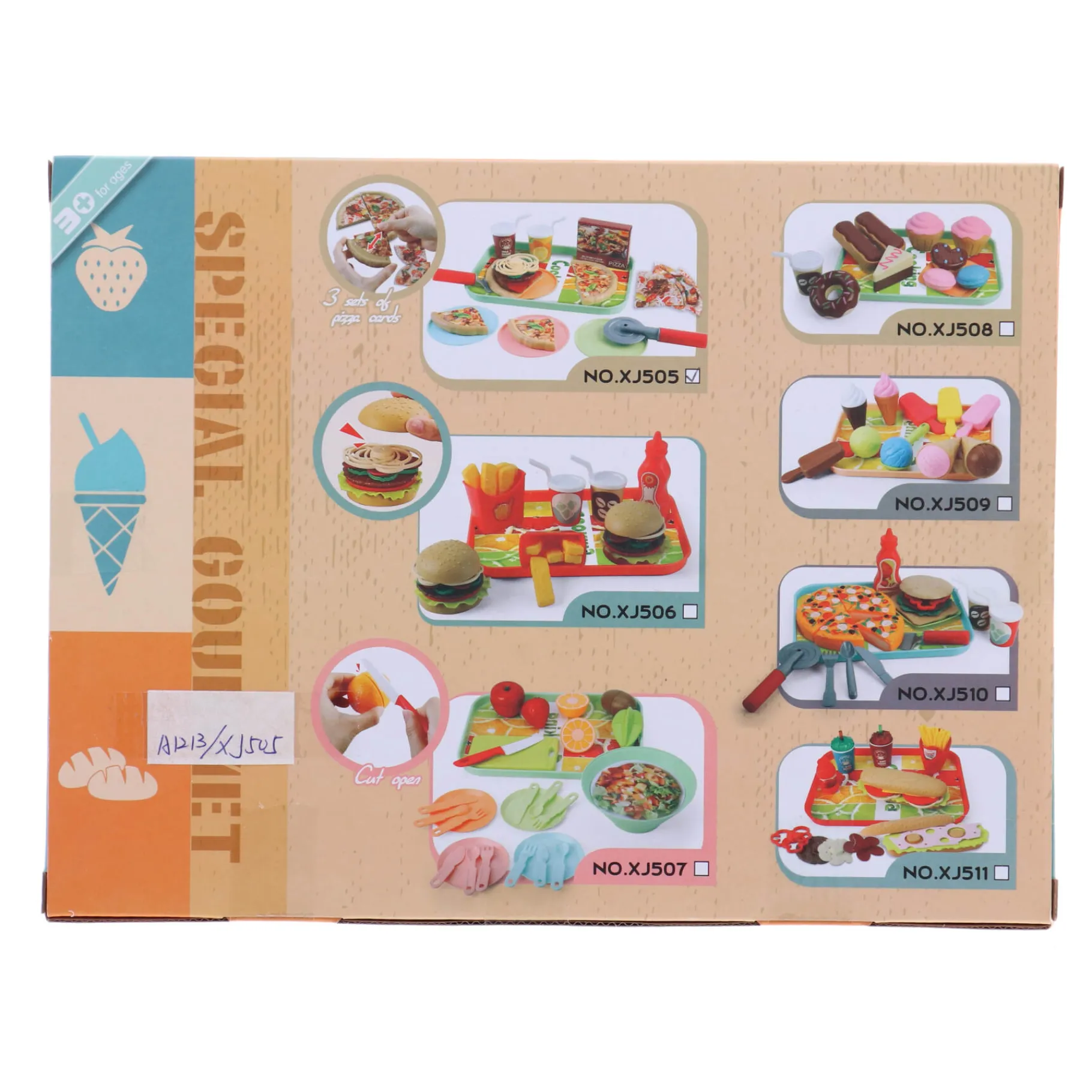 Meisjes|Keukengerei> Voedselset pizza