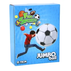 Speelballen> Voetbal Jumbo Opblaasbaar 78 Cm.