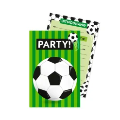 Feestartikelen></noscript> Voetbal Uitnodigingskaarten