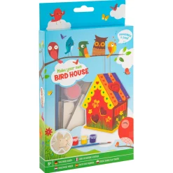 Knutselsets> Vogelhuisje maken mini 3 assorti