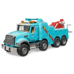 Auto's|Jongens> Vrachtwagen MACK Granite Bergings- En Sleepwagen  Met Licht En Geluid