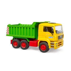 Jongens> Vrachtwagen MAN dumptruck 50 Jaar Bruder
