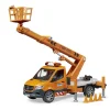 Auto's|Jongens>Bruder Vrachtwagen MB Sprinter met werkplatvorm l g