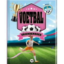 Kleurboeken|Vriendenboeken> Vriendenboek voetbal meisjes