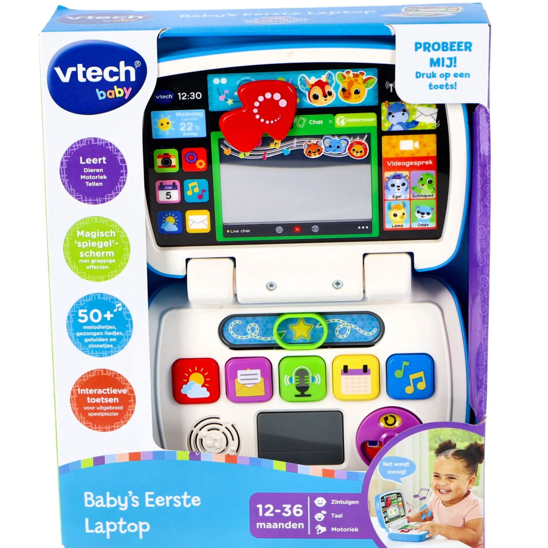 Tablet>Vtech Baby Baby's Eerste Laptop