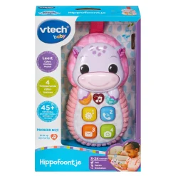 Babyspeelgoed>Vtech Baby Hippofoontje Roze
