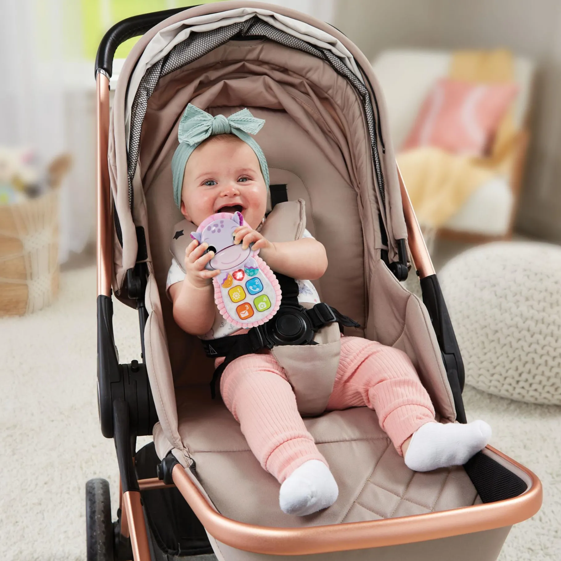 Babyspeelgoed>Vtech Baby Hippofoontje Roze