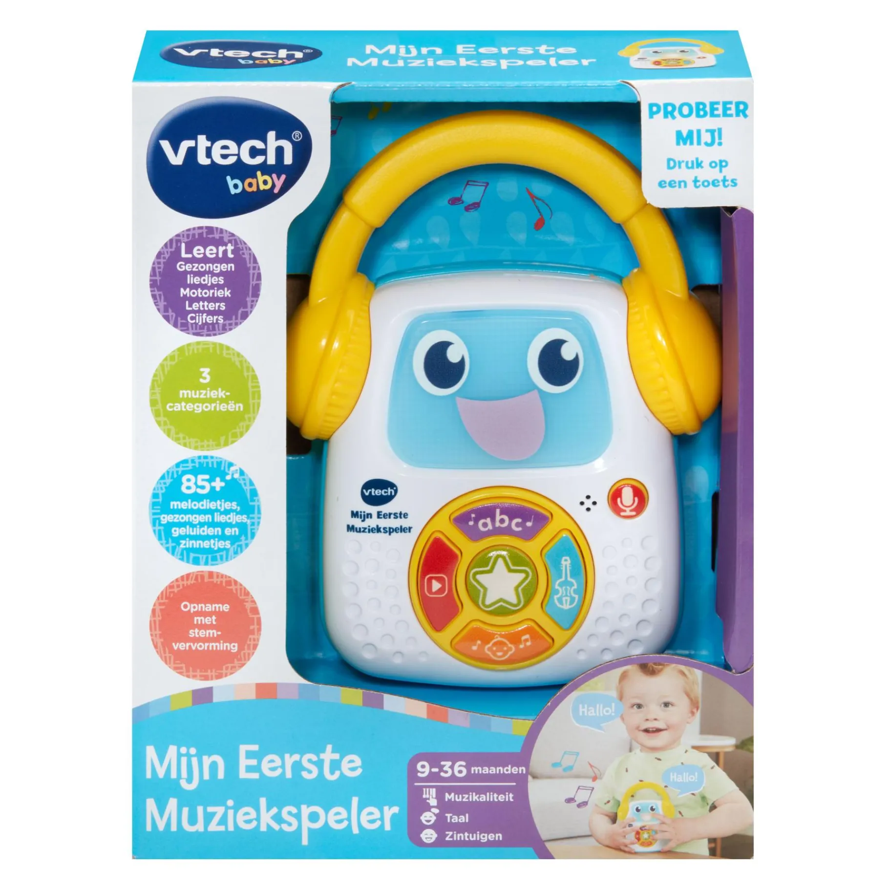Babyspeelgoed> Vtech Baby Mijn Eerst Muziekspeler