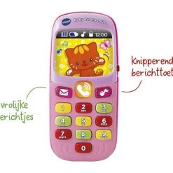 Telefoon></noscript>Vtech Baby Telefoon Roze