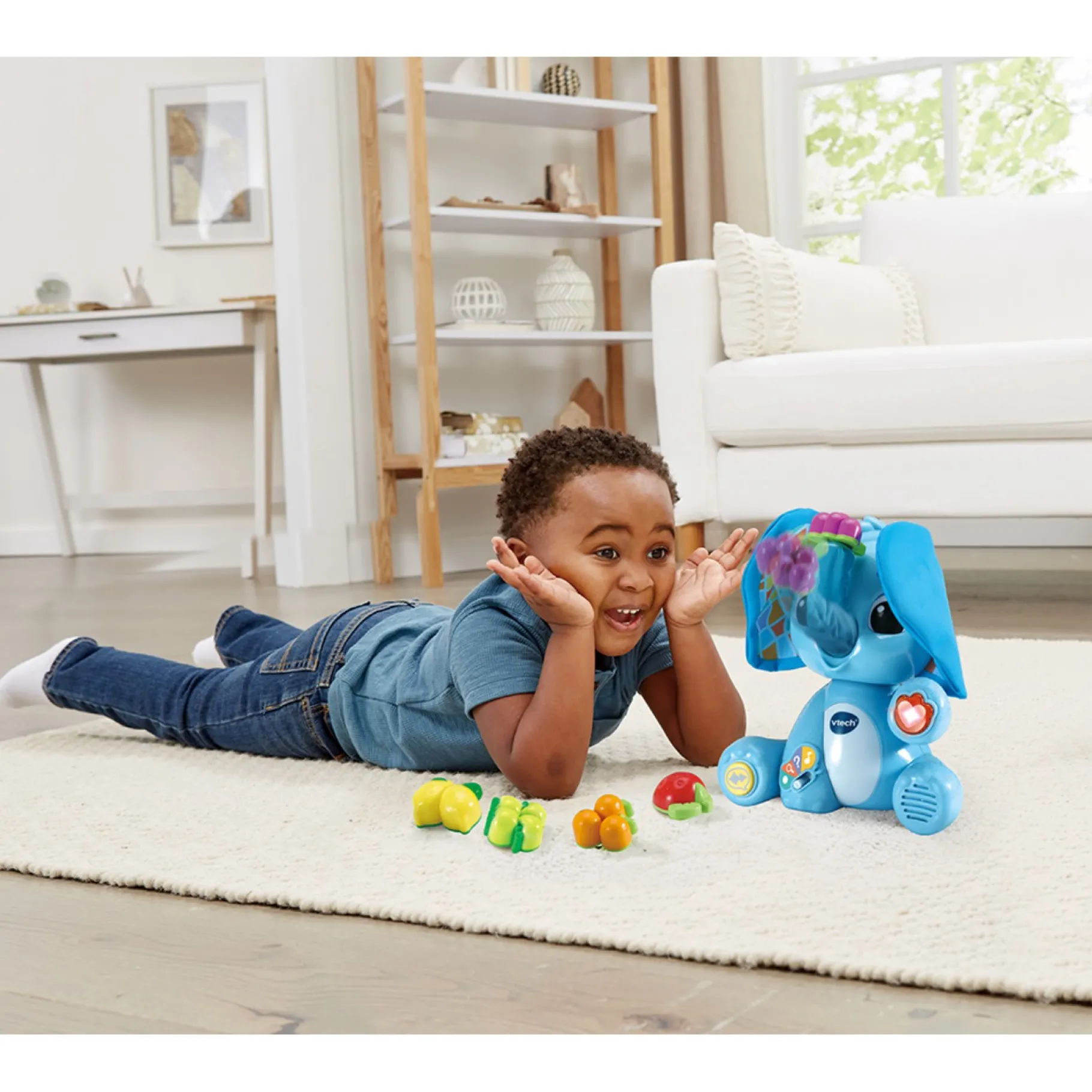 Babyspeelgoed>Vtech Kleuter Kiekeboe Snuffelolifant