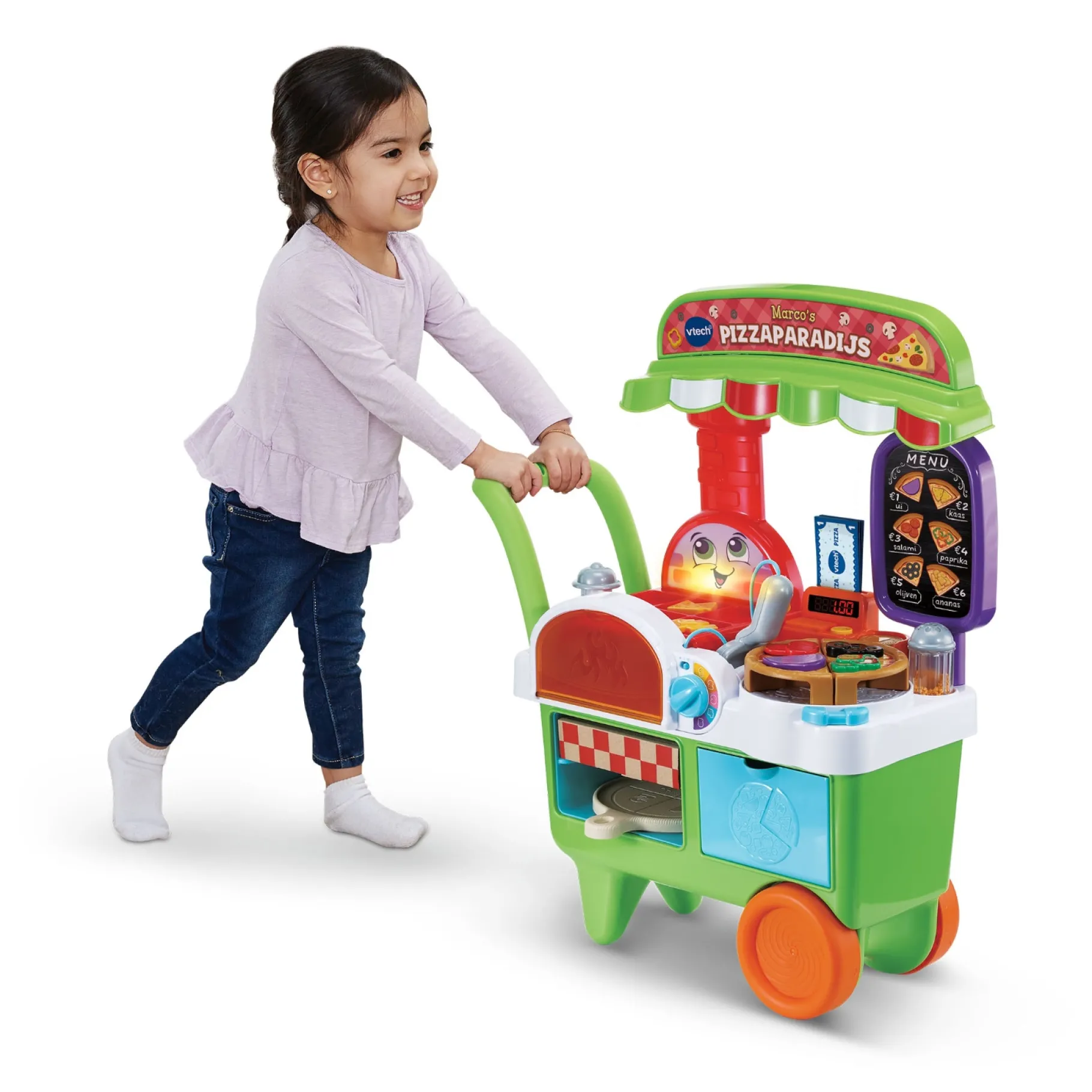 Babyspeelgoed>Vtech Kleuter Marco's Pizzaparadijs