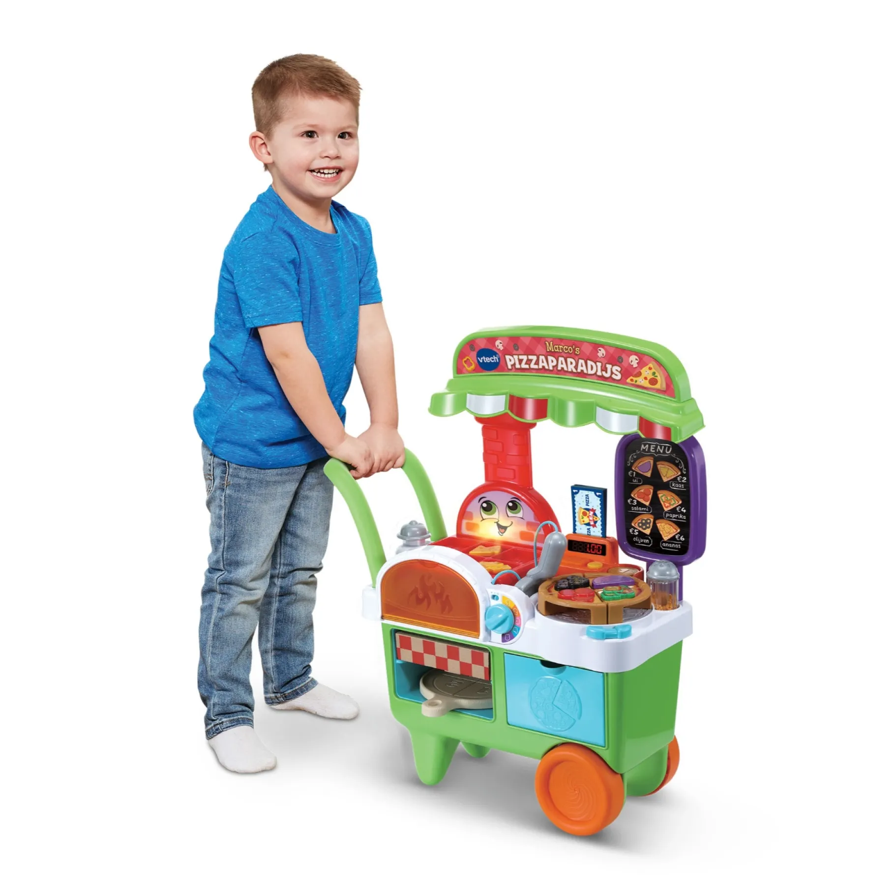 Babyspeelgoed>Vtech Kleuter Marco's Pizzaparadijs