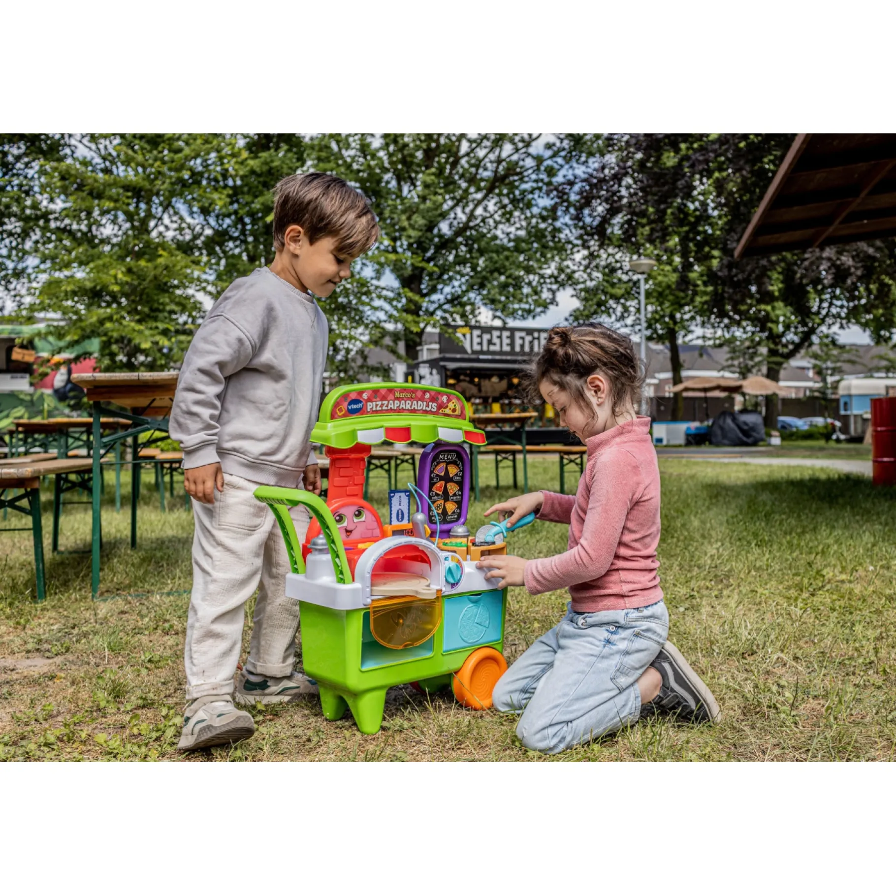 Babyspeelgoed>Vtech Kleuter Marco's Pizzaparadijs