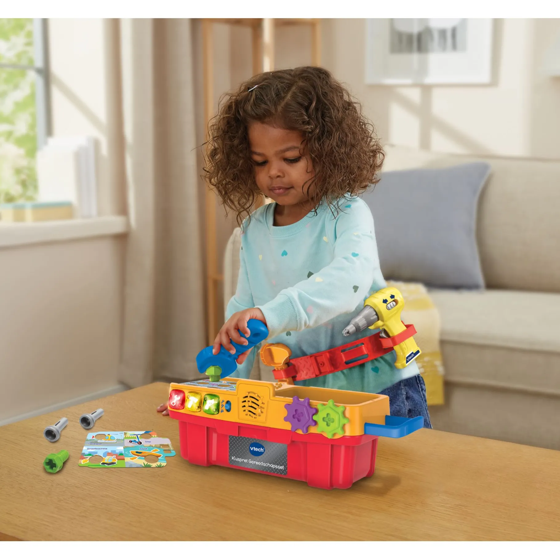 Werkbank / Gereedschap|Jongens> Vtech Kluspret Gereedschapsset