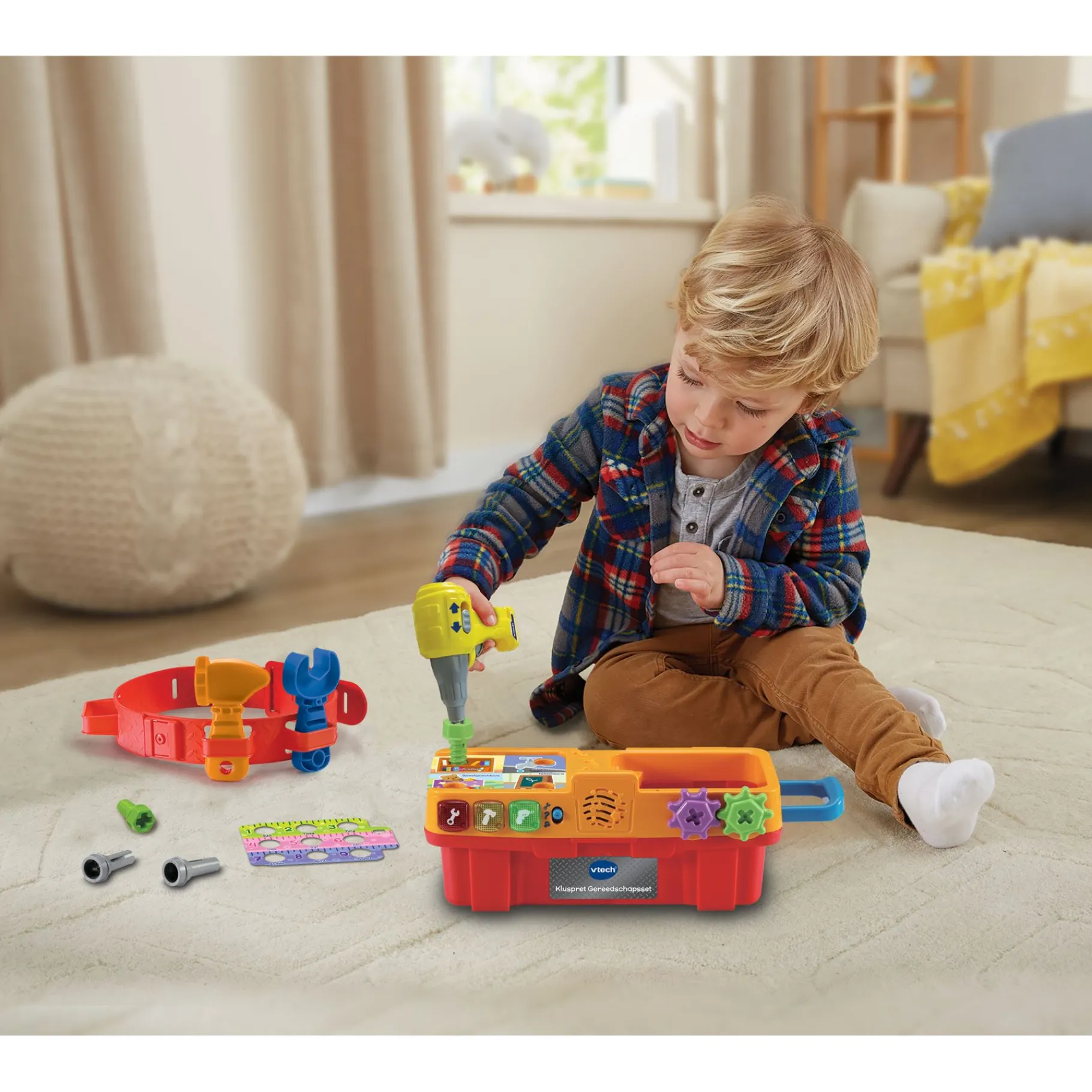 Werkbank / Gereedschap|Jongens> Vtech Kluspret Gereedschapsset