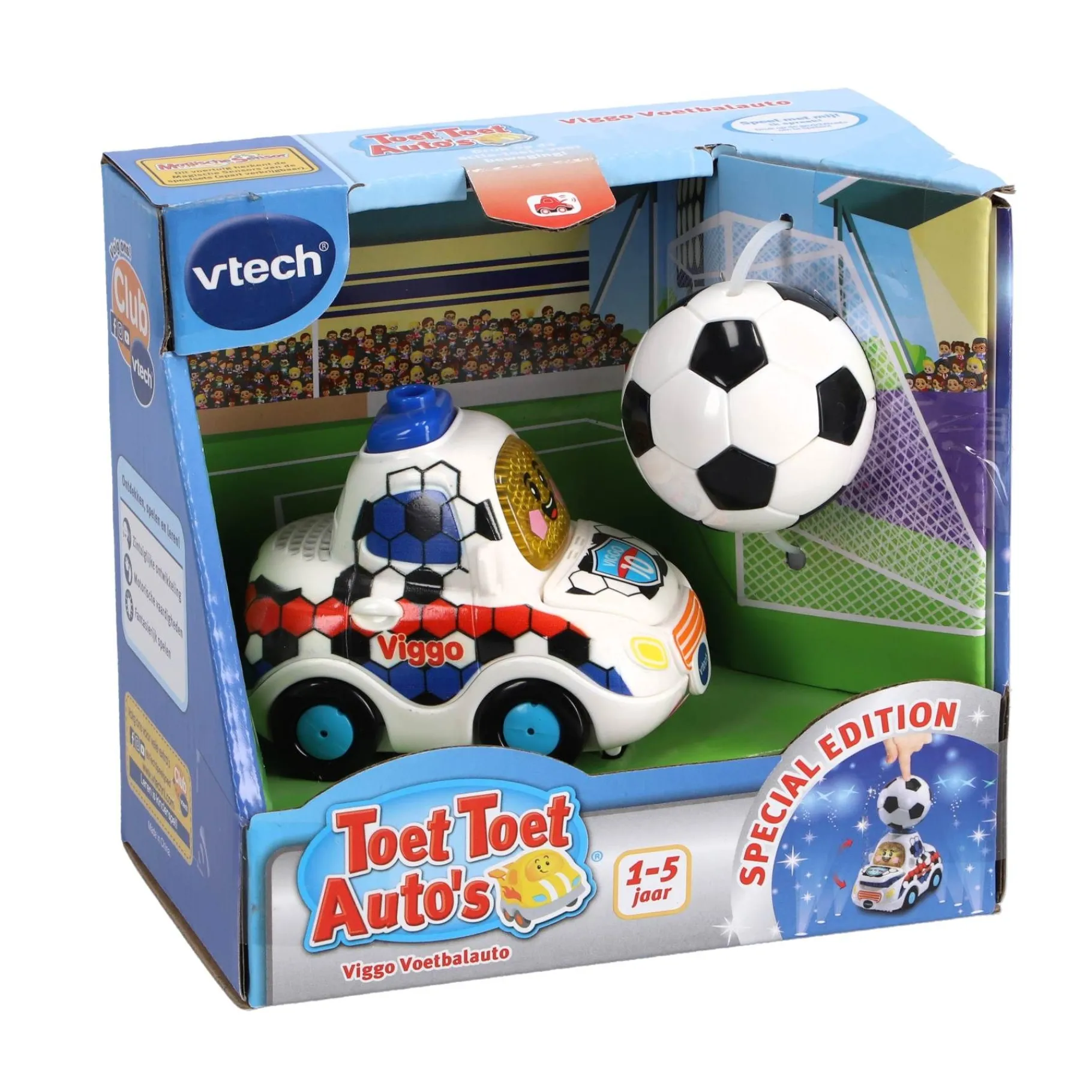 Voertuigen|Baby Voertuigen>Vtech Toet Toet Special Edition Viggo Voetbalauto NL