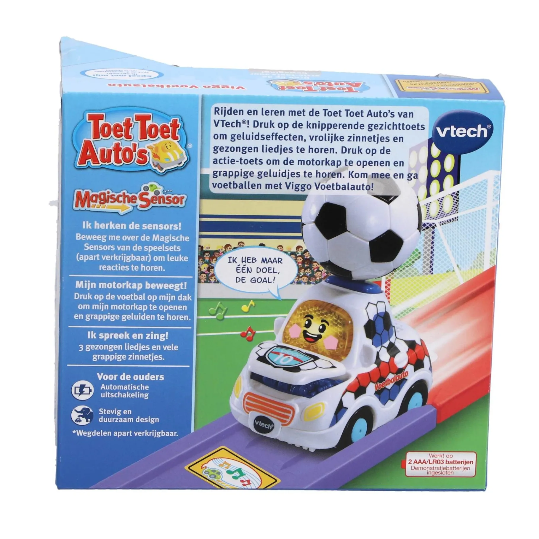 Voertuigen|Baby Voertuigen>Vtech Toet Toet Special Edition Viggo Voetbalauto NL