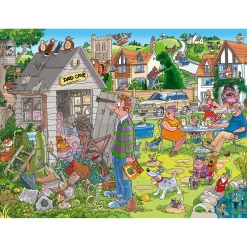 Legpuzzels></noscript> Wasgij Destiny 28 - De Mancave Van Pa! 1000 stukjes