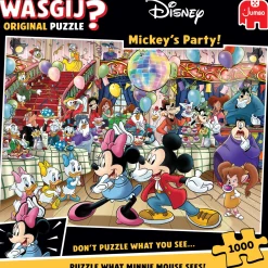 Legpuzzels> Wasgij Original Disney - Mickey's Party! 1000 stukjes