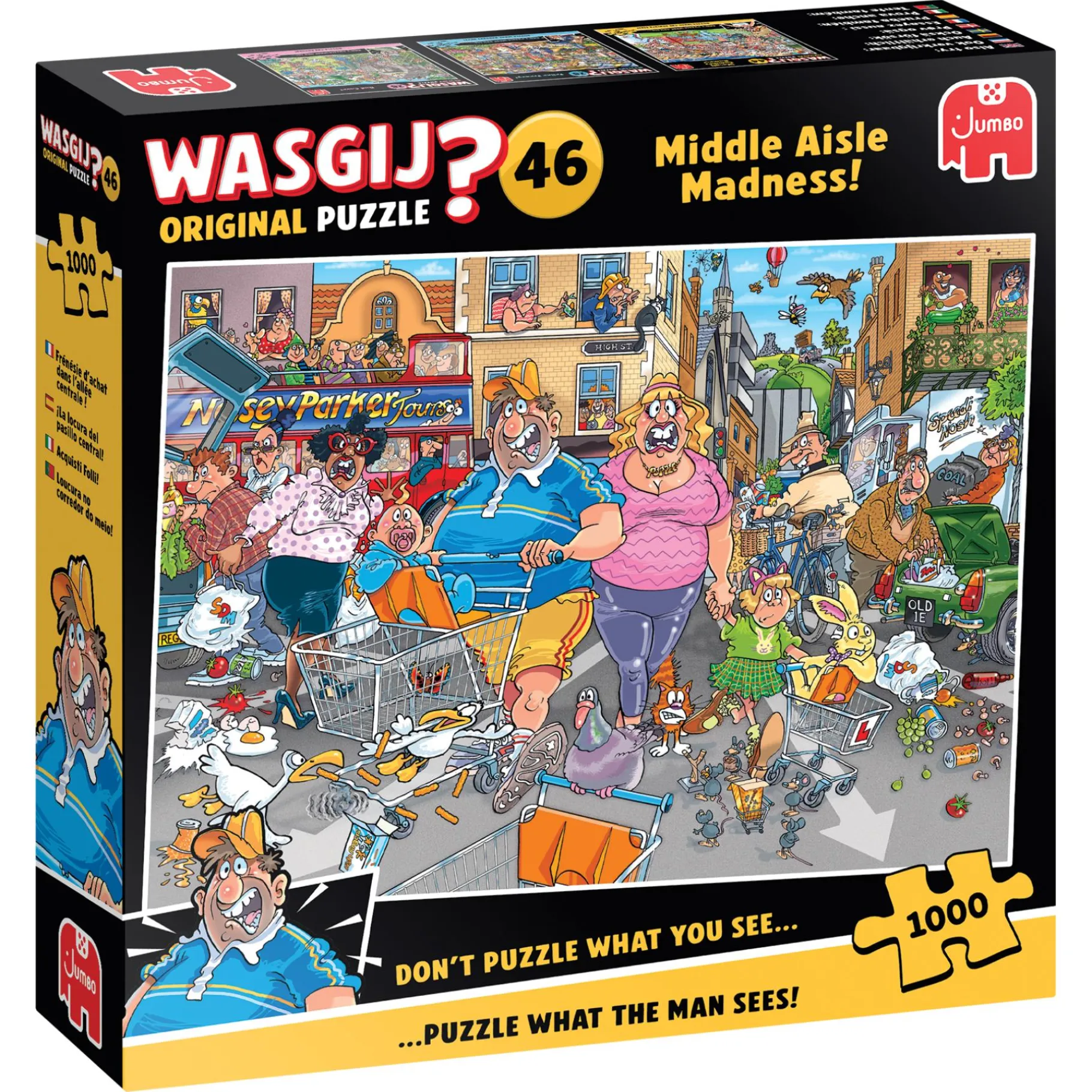 Legpuzzels> Wasgij original puzzel Buitenkansjes 1000 stukjes