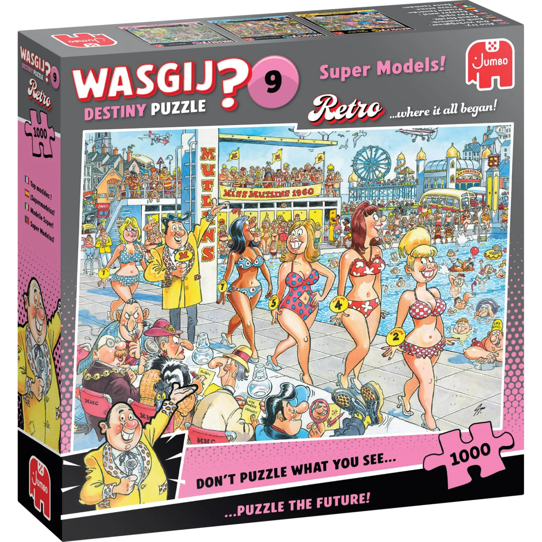Legpuzzels> Wasgij puzzel retro Topmodellen 1000 stukjes
