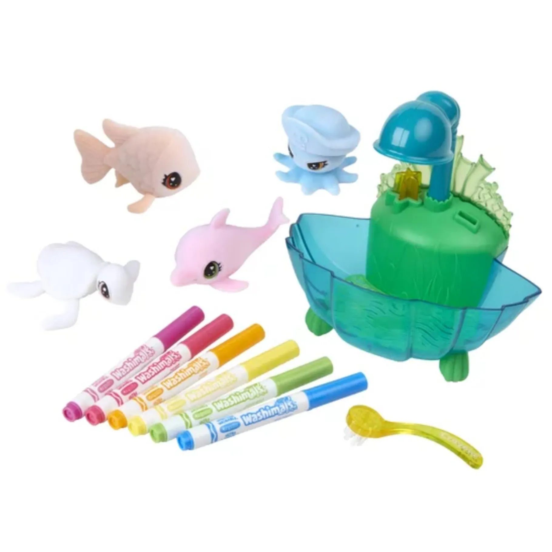 Tekenen / Kleuren> Washimals Playset Ocean Glow Lagoon