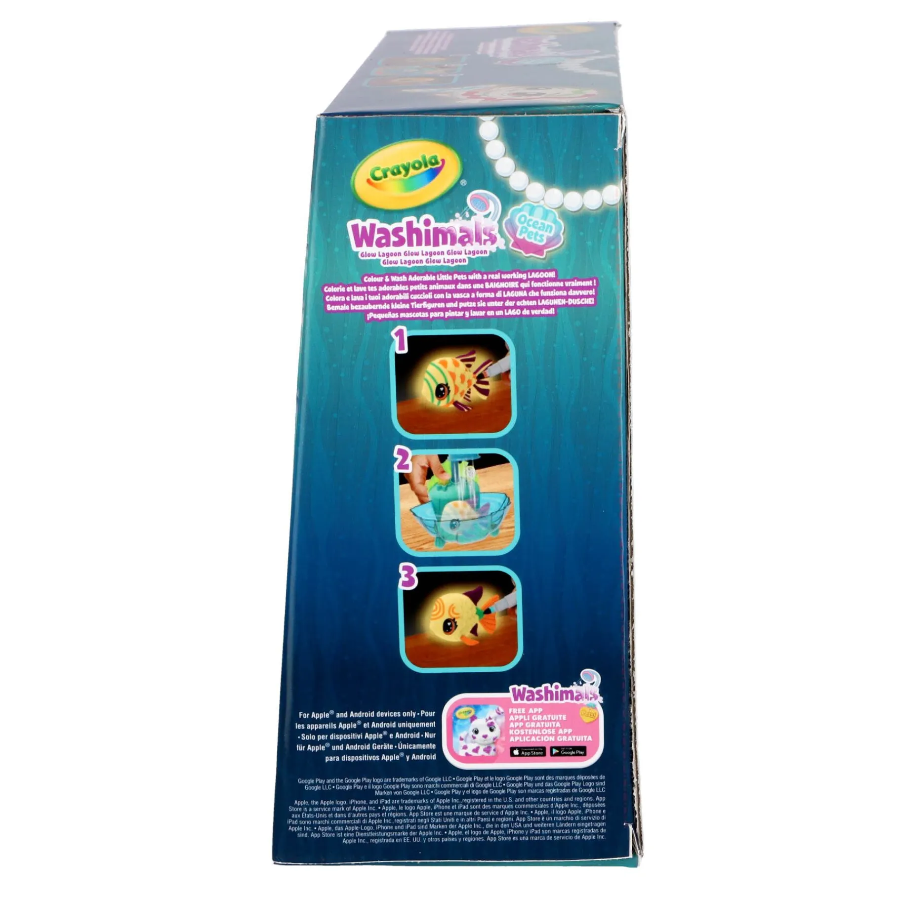 Tekenen / Kleuren> Washimals Playset Ocean Glow Lagoon