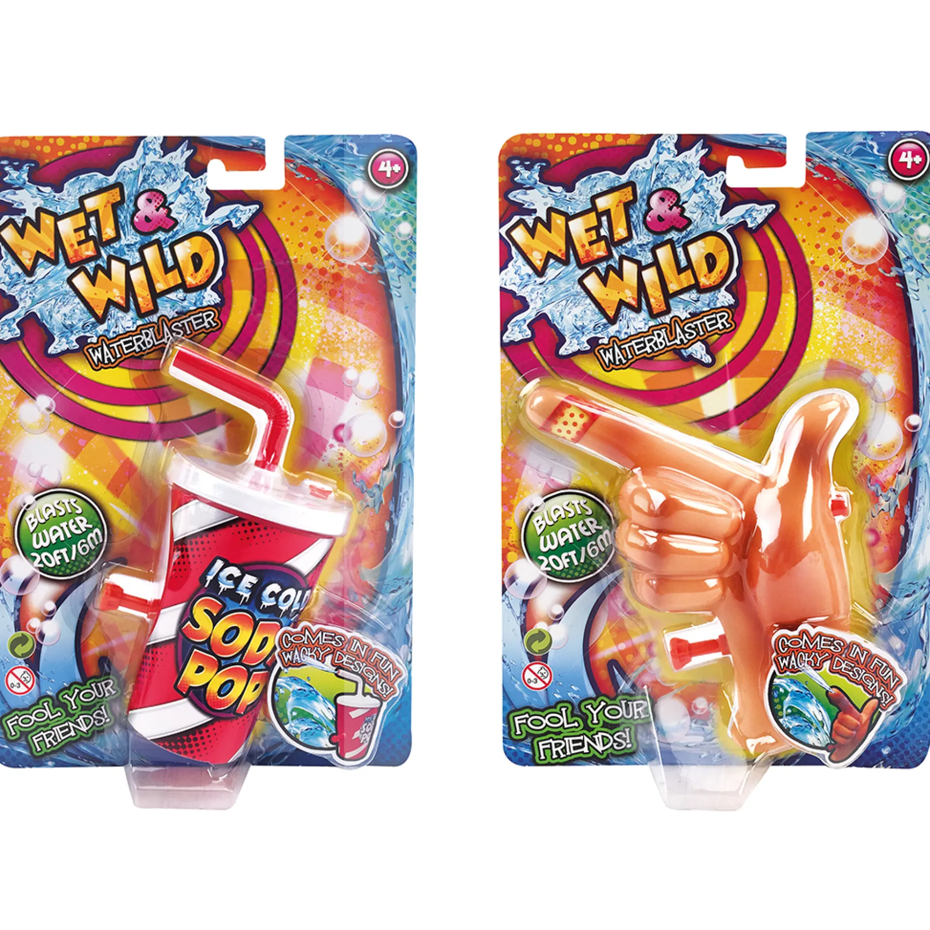 Zwemmen En Waterspeelgoed> Waterpistool Vinger/Drinkbeker Assorti