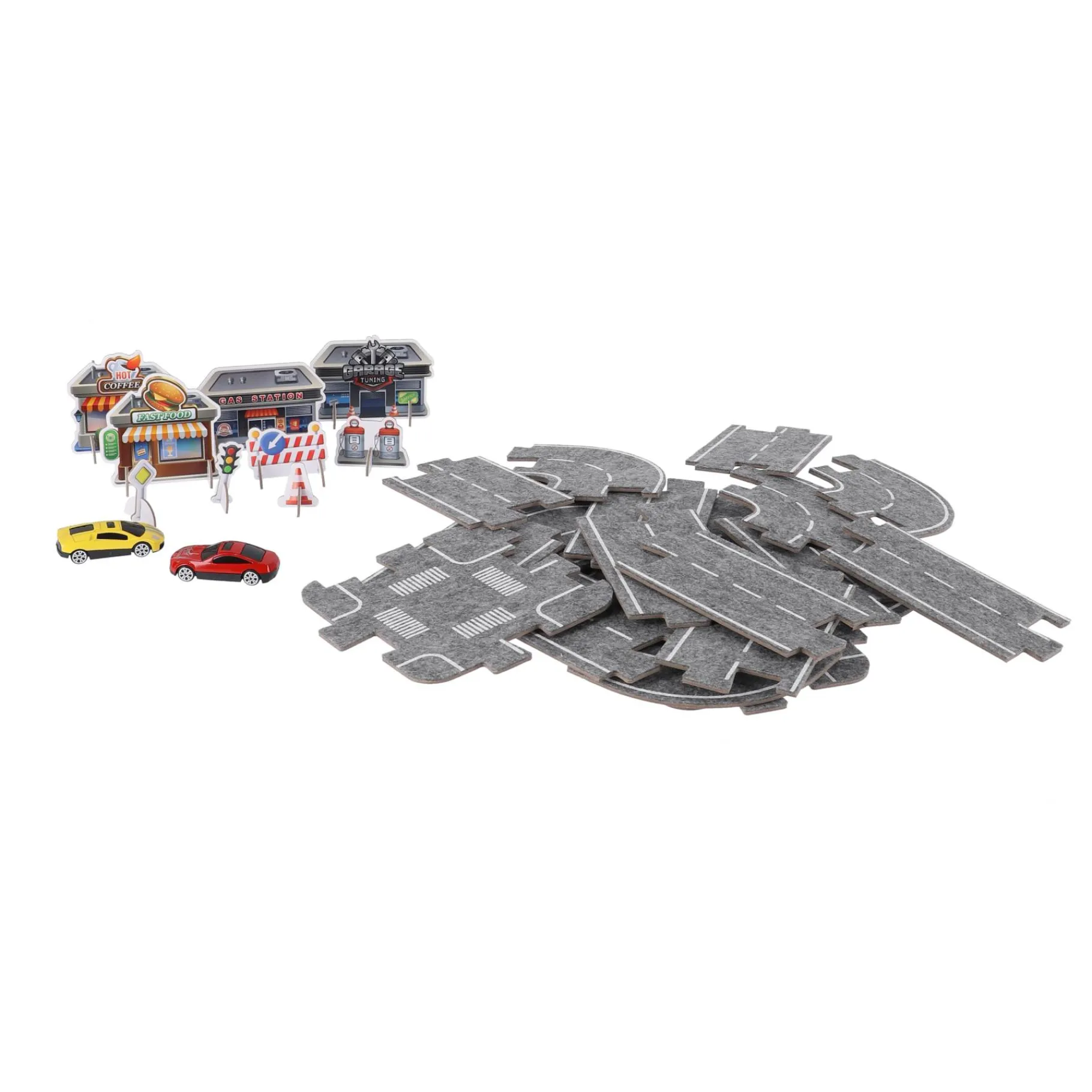 Legpuzzels> Wegenpuzzel 22-Delig