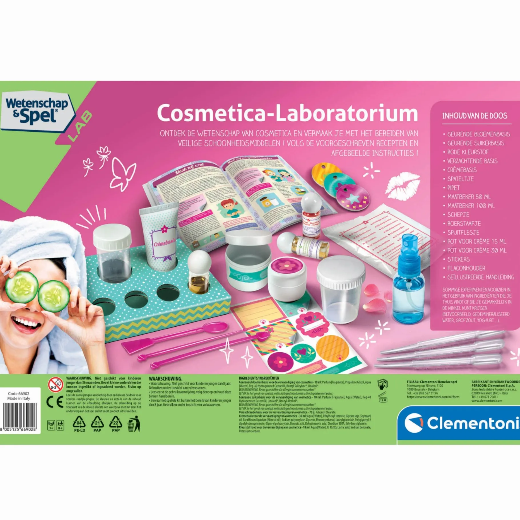 Make-Up>Clementoni Wetenschap Cosmetica Laboratorium (NL)