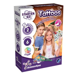 Jongens|Wetenschapsspellen> Wetenschap Tattoo Starter Set