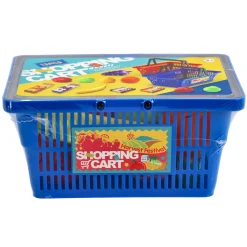 Meisjes|Winkelspeelgoed> Winkelmandje gevuld rood