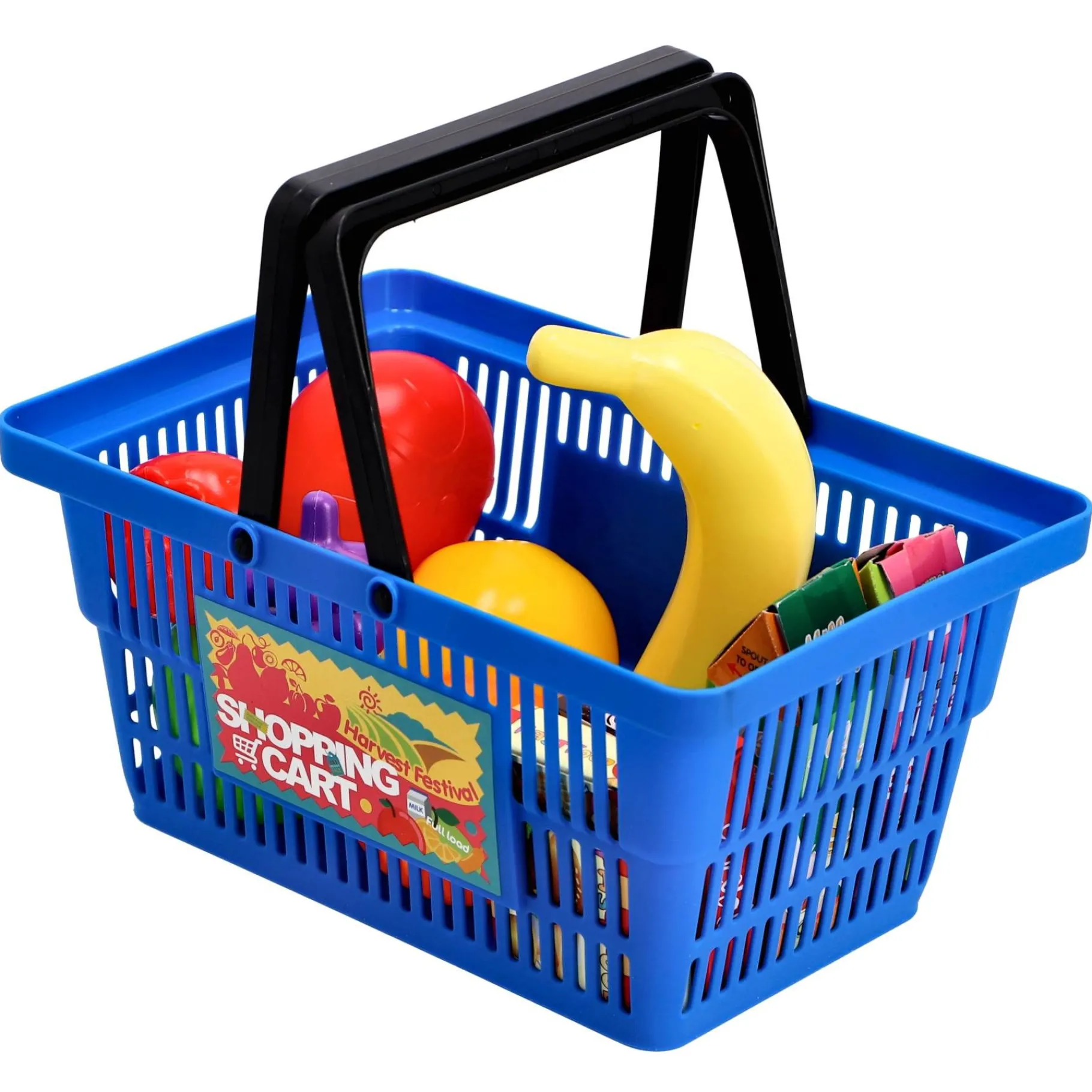 Meisjes|Winkelspeelgoed> Winkelmandje gevuld rood