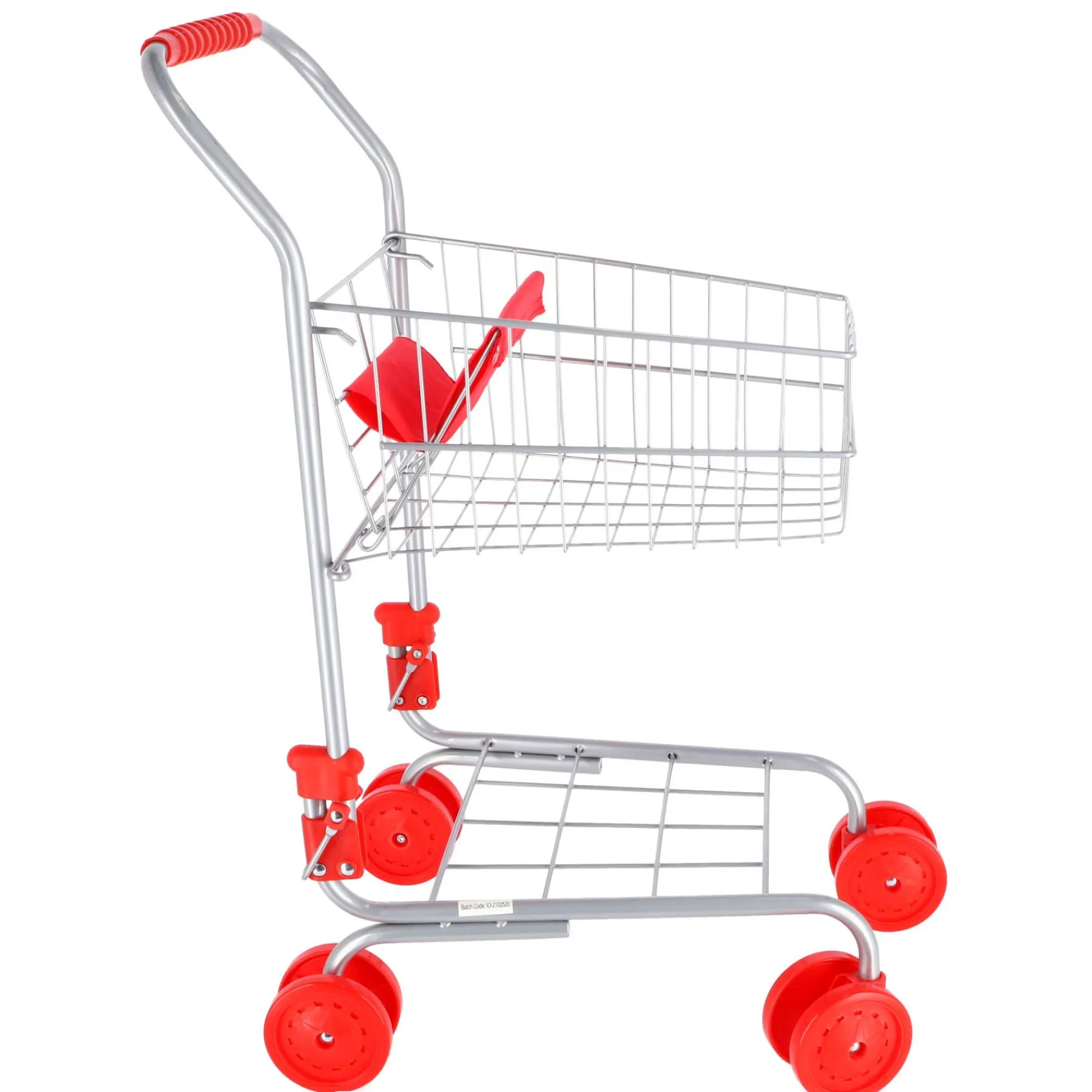 Meisjes|Winkelspeelgoed> Winkelwagen Rood Metaal