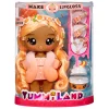 Tienerpoppen|Meisjes> Yummiland Large Doll + Lipgloss Pet- Pia Peach